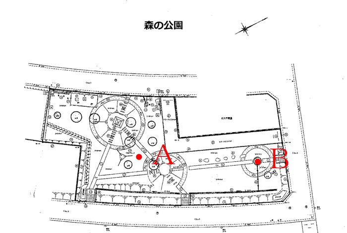 森の公園測定地点