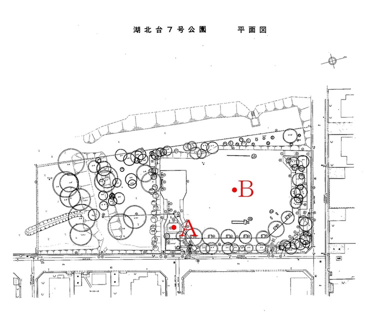 湖北台7号公園測定地点