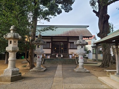 天照神社の様子