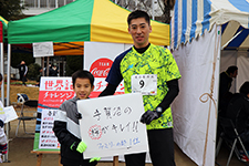 「手賀沼の桜がきれい」ファミリーの部1位