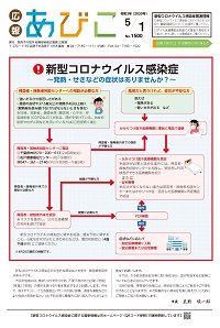 広報あびこ5月1日号1面