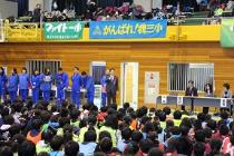 第12回我孫子市青少年綱引き大会で挨拶2