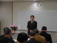 湖北台地区社会福祉協議会定時総会で挨拶3