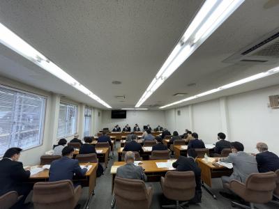 令和4年第4回定例会に関する懇談会の写真