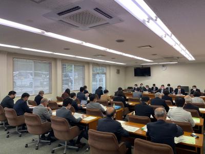 令和3年第4回定例会に関する懇談会の写真