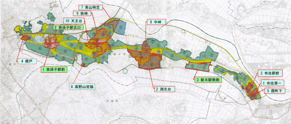 事業箇所図